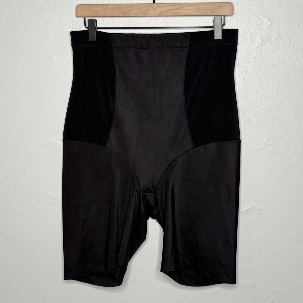 Womens Shapewear Undergarment Large 20 Black High Waist Stretch